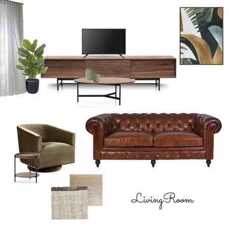 Bronwyn - Living Room Interior Design Mood Board by Jennypark on Style Sourcebook