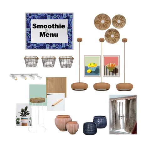 Fresh Produce Store & Smoothie Bar Interior Design Mood Board by Clare Elizabeth Design on Style Sourcebook