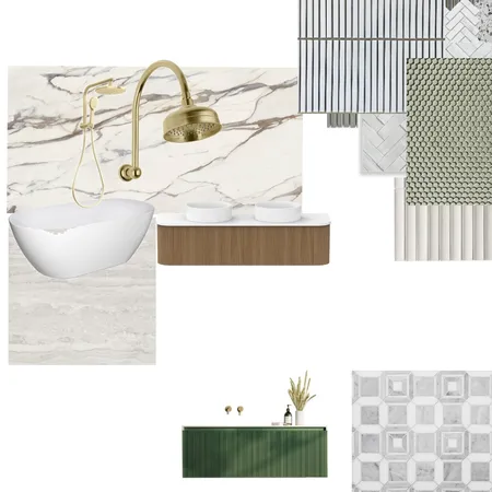 Family Bathroom Interior Design Mood Board by ChapterC on Style Sourcebook