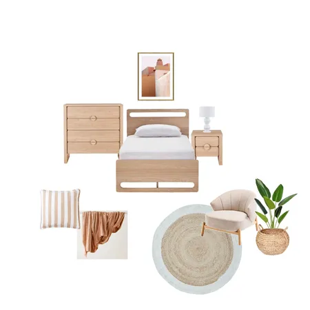 Bulimba kids bedroom Interior Design Mood Board by lindsay@signaturepropertystyling.com.au on Style Sourcebook