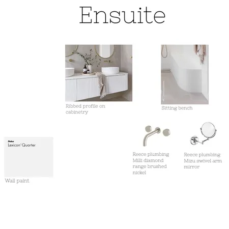 Ensuite Interior Design Mood Board by Mandy11 on Style Sourcebook