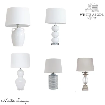 Pearce - Master Lamps Interior Design Mood Board by White Abode Styling on Style Sourcebook