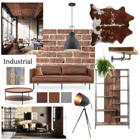 Industrial Interior Design Mood Board by HEvans on Style Sourcebook