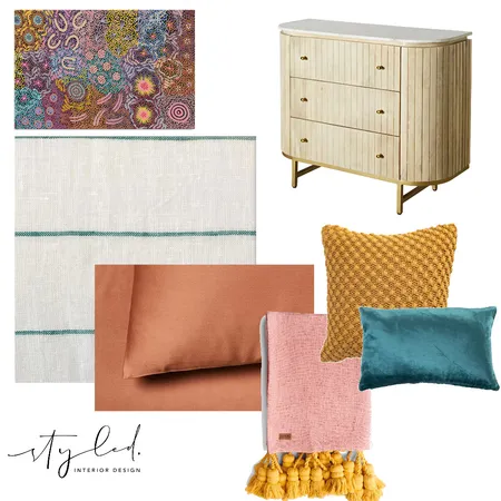 Leon Main Bed Interior Design Mood Board by Styled Interior Design on Style Sourcebook