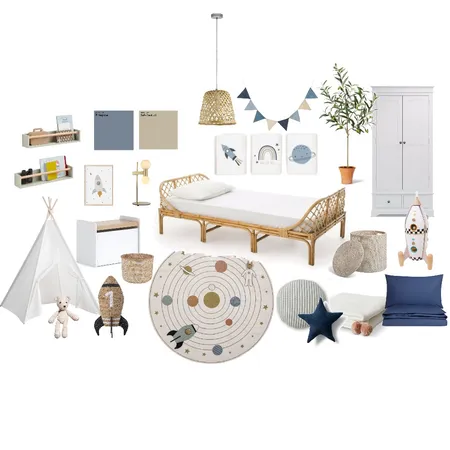 Boy bedroom Interior Design Mood Board by HEvans on Style Sourcebook