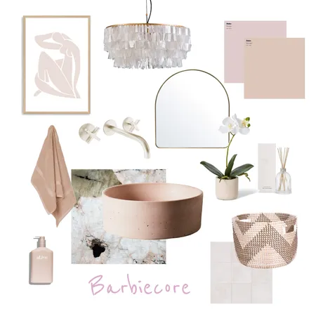 Barbiecore Interior Design Mood Board by judithscharnowski on Style Sourcebook