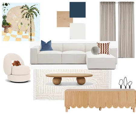 Lounge room sample board Interior Design Mood Board by ainsleighblair on Style Sourcebook