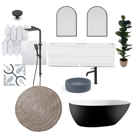 Coastal bathroom Interior Design Mood Board by pickitstyle on Style Sourcebook