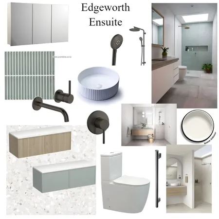 Edgeworth Ensuite Interior Design Mood Board by JJID Interiors on Style Sourcebook