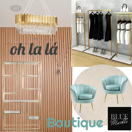 oh la lá Boutique Interior Design Mood Board by Blue Marble Interiors on Style Sourcebook