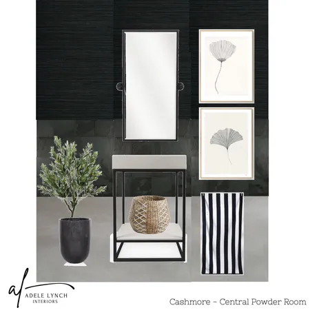 Cashmore - Central Powder Room Interior Design Mood Board by Adele Lynch : Interiors on Style Sourcebook