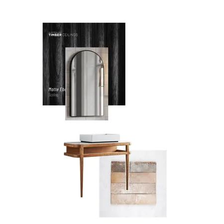 Warm Industrial Powder Room_Unit 1_Lennox St Interior Design Mood Board by Studio Halo & Fitz on Style Sourcebook