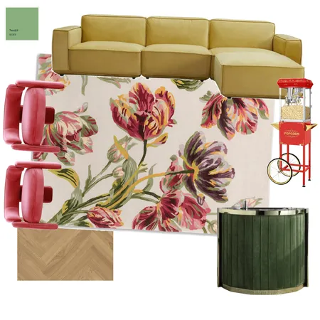 Movie Room Interior Design Mood Board by dl2407 on Style Sourcebook