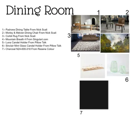 Dining Room Module 9 Interior Design Mood Board by Kristyleereid124 on Style Sourcebook