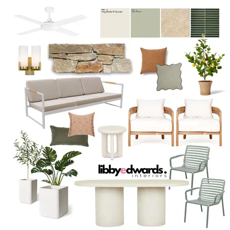 Outdoor Entertaining Spring Inspo Interior Design Mood Board by Libby Edwards Interiors on Style Sourcebook