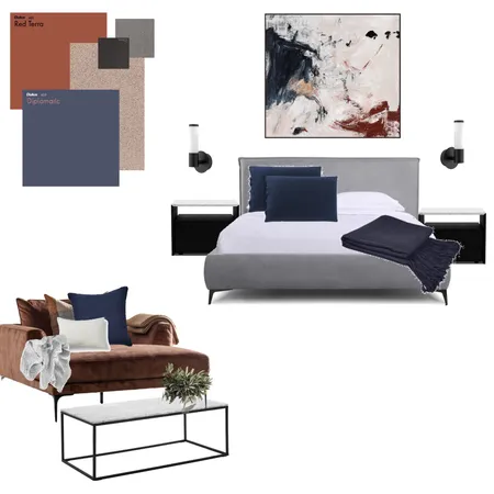 Master Bedroom Interior Design Mood Board by BH on Style Sourcebook