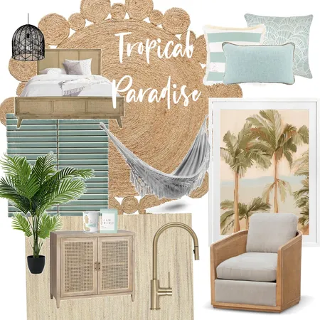 Tropical Paradise Interior Design Mood Board by Shantelle on Style Sourcebook