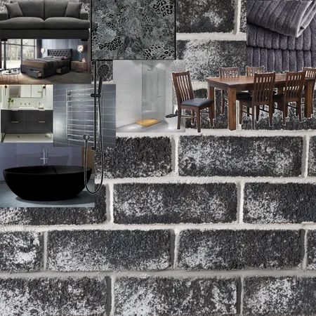 dark mood Interior Design Mood Board by MEGA on Style Sourcebook