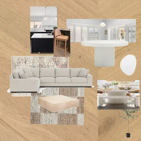 Living/ Dinig Room Interior Design Mood Board by Lisa Cia on Style Sourcebook