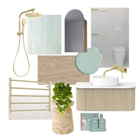 Coastal Spa Bathroom Interior Design Mood Board by Sammy Major on Style Sourcebook