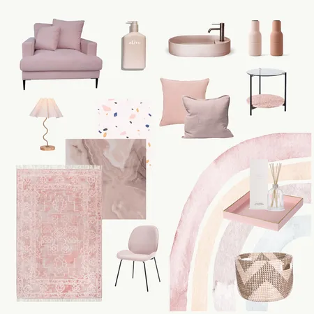 Barbiecore Header Interior Design Mood Board by judithscharnowski on Style Sourcebook