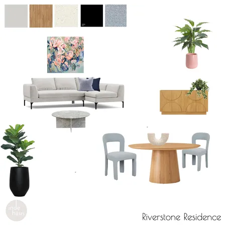 Riverstone Residence - Nightflower Interior Design Mood Board by indi haus on Style Sourcebook