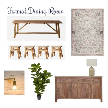 Formal Dining Room Interior Design Mood Board by Sarah on Style Sourcebook