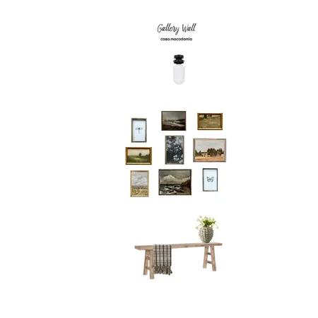 Gallery Wall Originals Interior Design Mood Board by Casa Macadamia on Style Sourcebook