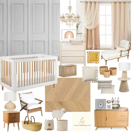pinks baby room Interior Design Mood Board by The Home of Interior Design on Style Sourcebook