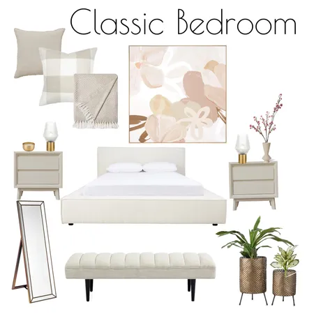 Classic Bedroom Interior Design Mood Board by Stephchan13 on Style Sourcebook