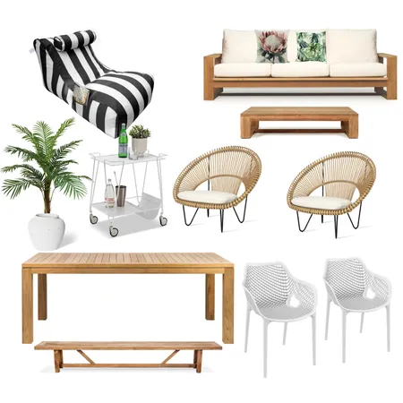 Outdoor Coastal Vibes Interior Design Mood Board by CasaDesigns on Style Sourcebook