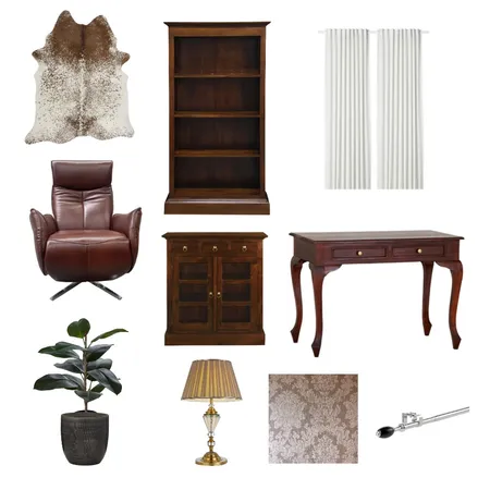 Home study and Library rev1 Interior Design Mood Board by jhen_campomanes@yahoo.com on Style Sourcebook