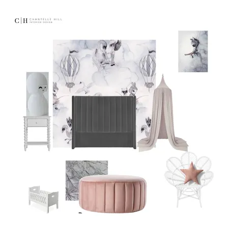 Sophies Room Interior Design Mood Board by Chantelle Hill Interiors on Style Sourcebook