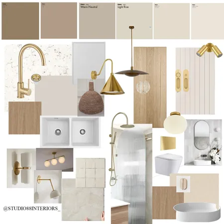 Module 7: Moodboard Interior Design Mood Board by STUDIO88 INTERIORS on Style Sourcebook