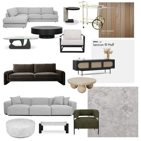 Living Interior Design Mood Board by Claudiaaa92 on Style Sourcebook