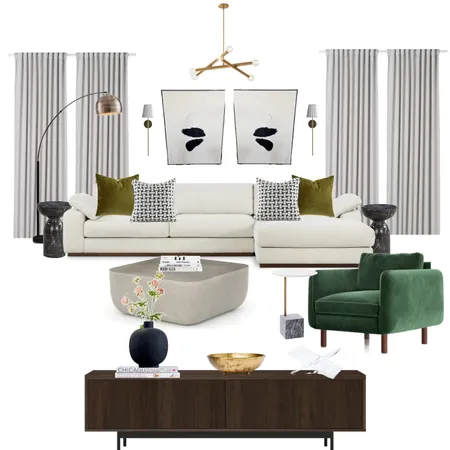 3202 Elva Ave. Living Interior Design Mood Board by Think Modern on Style Sourcebook