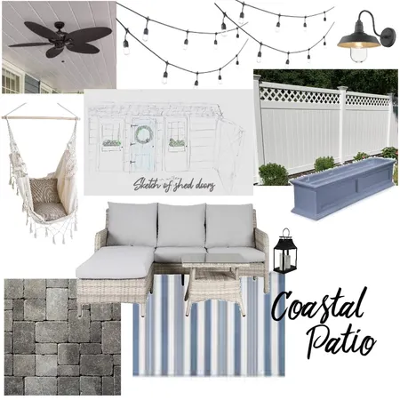 Coastal Patio Interior Design Mood Board by Casa Cambero on Style Sourcebook