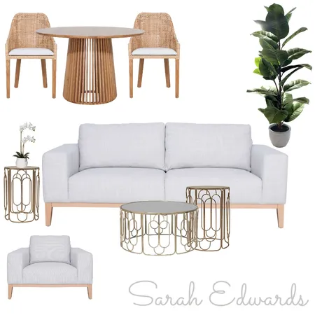 Sarah Living Dining Interior Design Mood Board by Oz Art on Style Sourcebook