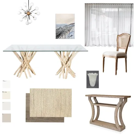 dining room / coastal style Interior Design Mood Board by dania on Style Sourcebook