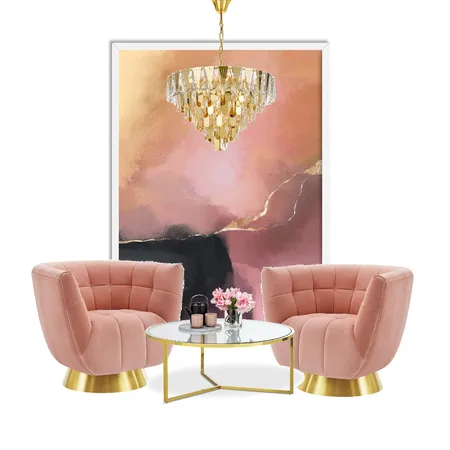 PINK LIVINGROOM MOODBOARD Interior Design Mood Board by welda on Style Sourcebook