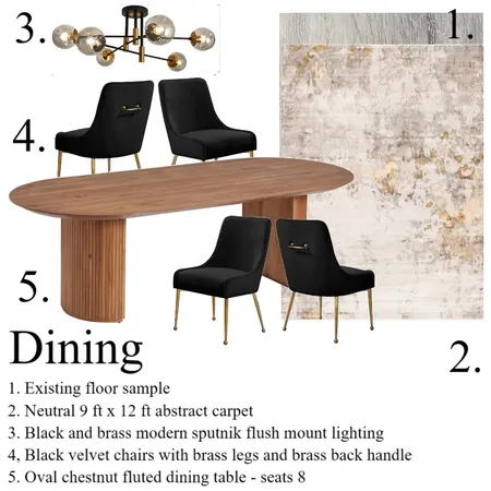 Dining Interior Design Mood Board by JessJames1 on Style Sourcebook