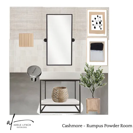 Cashmore - Rumpus Powder Room Interior Design Mood Board by Adele Lynch : Interiors on Style Sourcebook