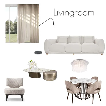 LR Interior Design Mood Board by naturlix1 on Style Sourcebook