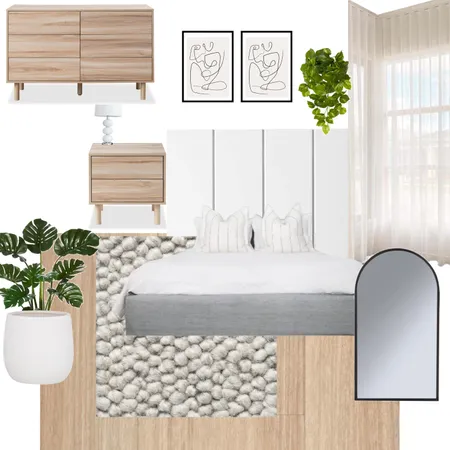 Main bedroom Interior Design Mood Board by Hollypedersen@outlook.com on Style Sourcebook