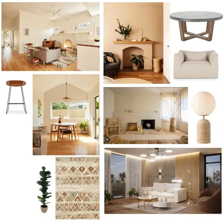 Monochromatic Desert Tone 2 Interior Design Mood Board by swearenjen@gmail.com on Style Sourcebook