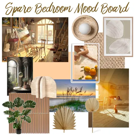 Mood Board Spare Bedroom Interior Design Mood Board by maeid23180@gmail.com on Style Sourcebook