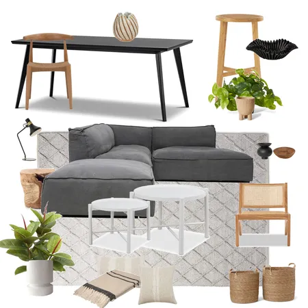 Living dining Interior Design Mood Board by katy.emerie@gmail.com on Style Sourcebook