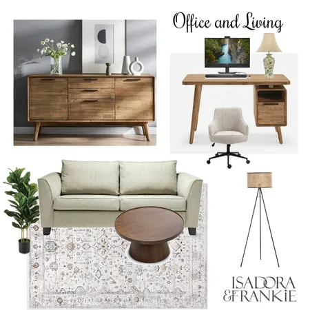 Doris Office and Living Interior Design Mood Board by Isadora & Frankie on Style Sourcebook