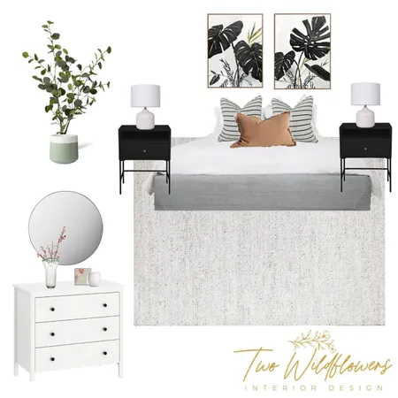 Downstairs spare bedroom Interior Design Mood Board by blukasik on Style Sourcebook