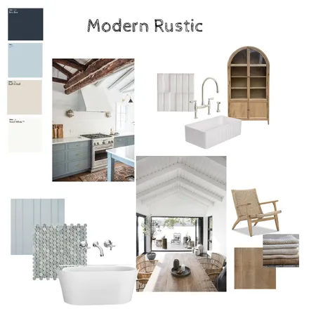 Modern Rustic Interior Design Mood Board by alexnihmey on Style Sourcebook